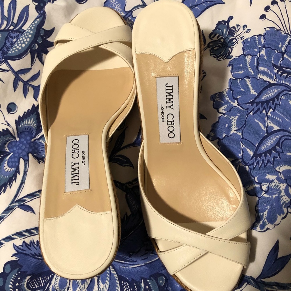 Brand new jimmy choo wedged